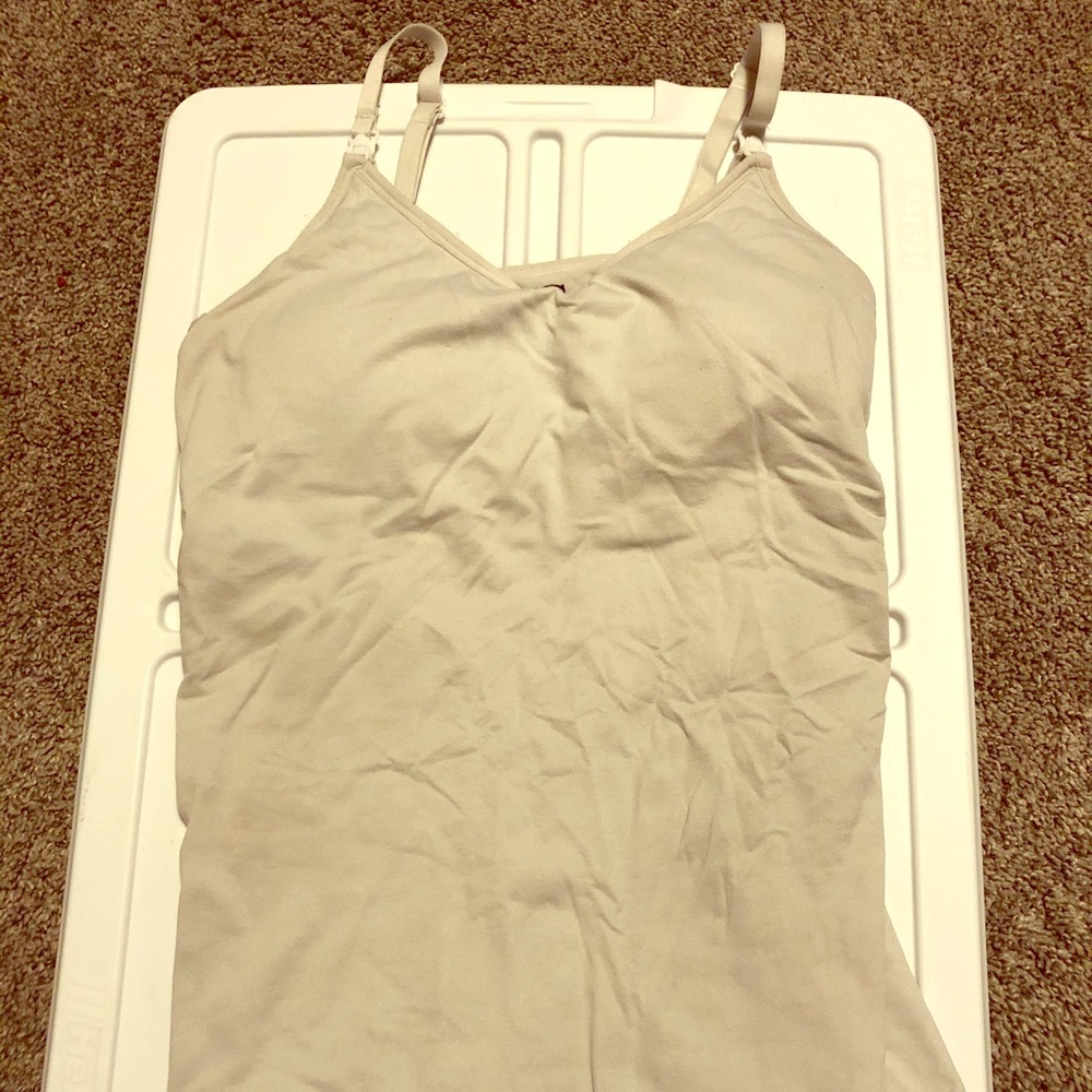 Grey maternity nursing cami